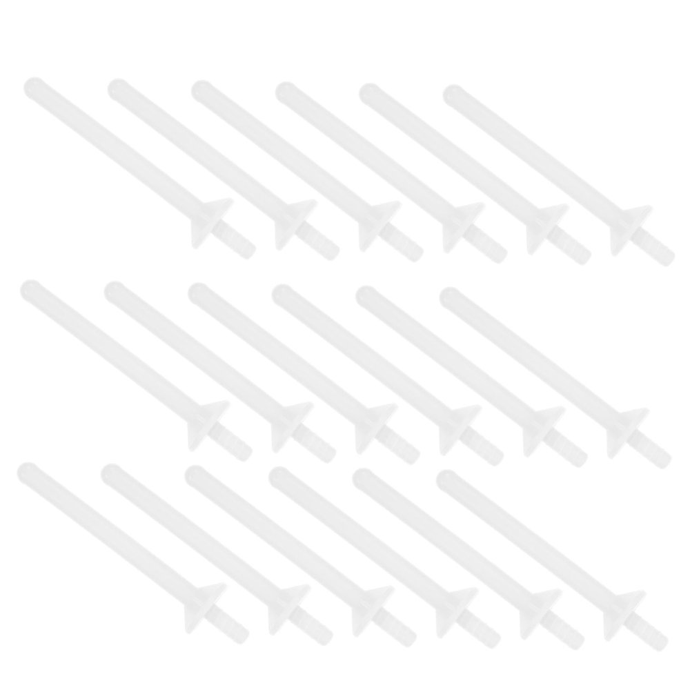 DECOMELODY 50pcs Nose Hair Removal Sticks Disposable Applicators for Safe and Smooth Nostril Waxing for Facial Hair Removal and Eyebrow Grooming