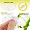LASHVIEW 50 Pairs Under Eye Pads Eyelash Extension 100% Natural Hydrogel Patch Lash Gel Pad for Extensions supplies Beauty Eyelash Extension Tools view 2