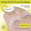 LASHVIEW 50 Pairs Under Eye Pads Eyelash Extension 100% Natural Hydrogel Patch Lash Gel Pad for Extensions supplies Beauty Eyelash Extension Tools view 4