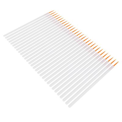 ARTSEWPLY 100pcs Practical Eyeliner Wand Kit Disposable Soft Nylon Eyeliner Applicators for Makeup Safe