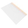 ARTSEWPLY 100pcs Practical Eyeliner Wand Kit Disposable Soft Nylon Eyeliner Applicators for Makeup Safe view 1