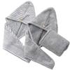 A1DFDFGOQSFG 2 Pack Bamboo Charcoal Fiber Hair Drying Towel Hat Bath Shower Head Turban Wrap Absorbent Quick Dry Hair Towels Cap for Women view 1