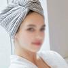 A1DFDFGOQSFG New 2-Color Magic Towel Dry Hair Quick Drying Hair Dryer Towel Bath Wrap Hat Quick Cap Headscarf Dry Magic Hair Dry Towel (Color : Gray) (Natural) view 2