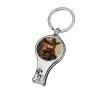 Cat Dressed As Cowboy Nail Clippers Toenail Clipper Cutters Western Art Professional Nail Trimmer Nail Cuticle Cutter for Women Men view 1