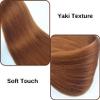 Brown Braiding Hair Pre Stretched Color 30 Boho Hair for Braiding Hypoallergenic ez Braid Curly Deep Wave Synthetic Prestretched Knotless Crochet Boho Braids view 4