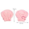 A1DFDFGOQSFG Microfibre Quick Hair Drying Bath Bowknot wrap Towel Hat Shower (Color : A, Size : 1) (C 1) view 2