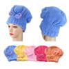A1DFDFGOQSFG Microfibre Quick Hair Drying Bath Bowknot wrap Towel Hat Shower (Color : A, Size : 1) (C 1) view 3