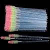 300PCS Disposable Mascara Wands Spoolie Brush Crystal Eyebrow Brushes Eyelash Extension Applicator Makeup Kits view 1