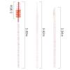 300 PCS Eyelash Extension Supplies Kit, Disposable Lash Spoolies Brushes Micro Swab Brushes Mascara Wand Lip Brushes for Eyelash Extension Tattoo Lipstick ApplicatorPink/Red Brush view 4