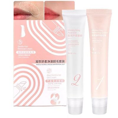 Hair Remover Cream, Hair Removal Cream, Hairs Removal Creams, Facial Hairs Remover, 5 Minute HairRemover CreamKit for All Skin Types (3 SET)