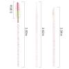 300 PCS Eyelash Extension Supplies Kit Disposable Micro Swab Brush Match Eyebrow Spoolie Lip Stick Brush Mascara Wand Applicator Mascara Applicator Eyelashes Tool(Pink/Green) view 3