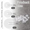 Clear Piercing Disc for Piercing Bump Silicone Healing Non Pull Piercing Discs Pressure Silicone Earrings Clear Disc Pads for Keloids Healing Pads Belly Button Piercing Kit, 30Pcs 5mm/7mm/9mm view 2