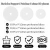 Clear Piercing Disc for Piercing Bump Silicone Healing Non Pull Piercing Discs Pressure Silicone Earrings Clear Disc Pads for Keloids Healing Pads Belly Button Piercing Kit, 30Pcs 5mm/7mm/9mm view 3