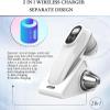 CHIPEL Skin Hair Analyzer 1000w Pixels, Scalp Hair Detector with 50X and 200X Lens, 4 Spectra, Smart APP Archive, Scalp Hair Follicle Oil and Moisture Amplification Detector for Home, Beauty Salon view 4