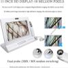 CHIPEL Scalp Hair Detector 11 inches, Skin Hair Analyzer, 10 Million pixels/50X and 200X Lens/4 spectrums/16G Large Storage, Picture Storage, Suitable for Home, Beauty Salon, spa view 2