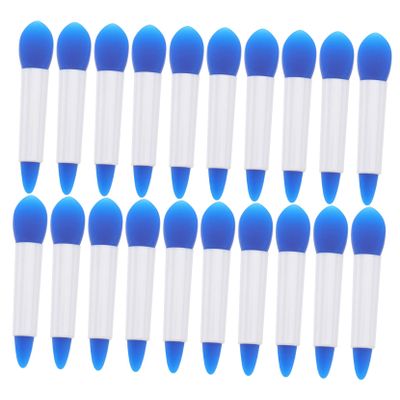 ARTSEWPLY 1set Silicone Lip Double-ended Lip Brush Applicator Makeup Tool for Occasions