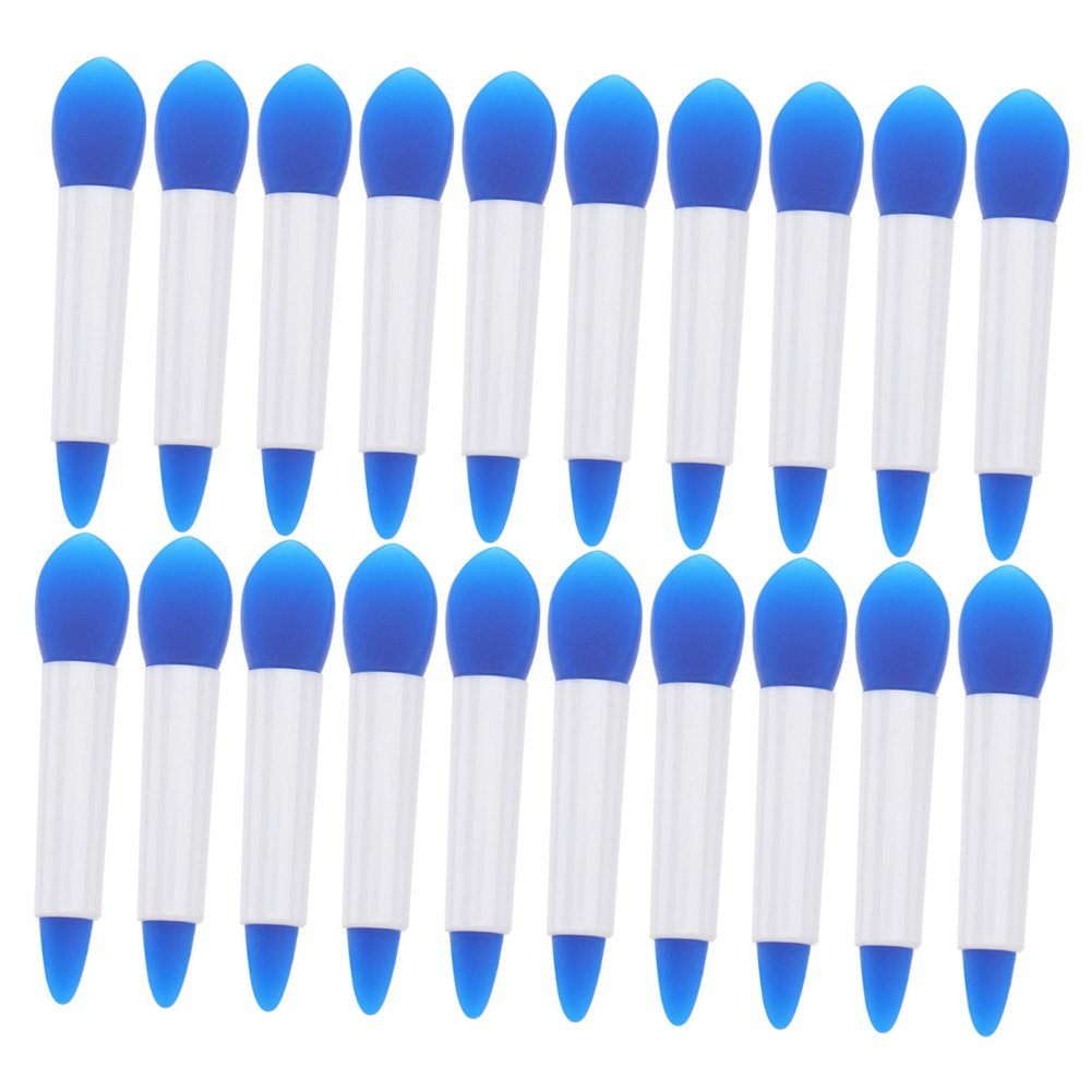 ARTSEWPLY 1set Silicone Lip Double-ended Lip Brush Applicator Makeup Tool for Occasions