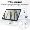 CHIPEL HD Scalp Analyzer, Skin Hair Scalp Detector with 14.1 inch LCD Screen, 22 Angle Adjustment, 10 Million Pixels and 4 Frames Comparison for Beauty Salon, Home, Hair Salon view 4