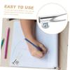 FRCOLOR Eyebrow Pencil Sharpener Dual U-Shaped Slot Convenient Manual Makeup Tool for Boys and Girls and Students Stylish Design for School and Home Use view 3
