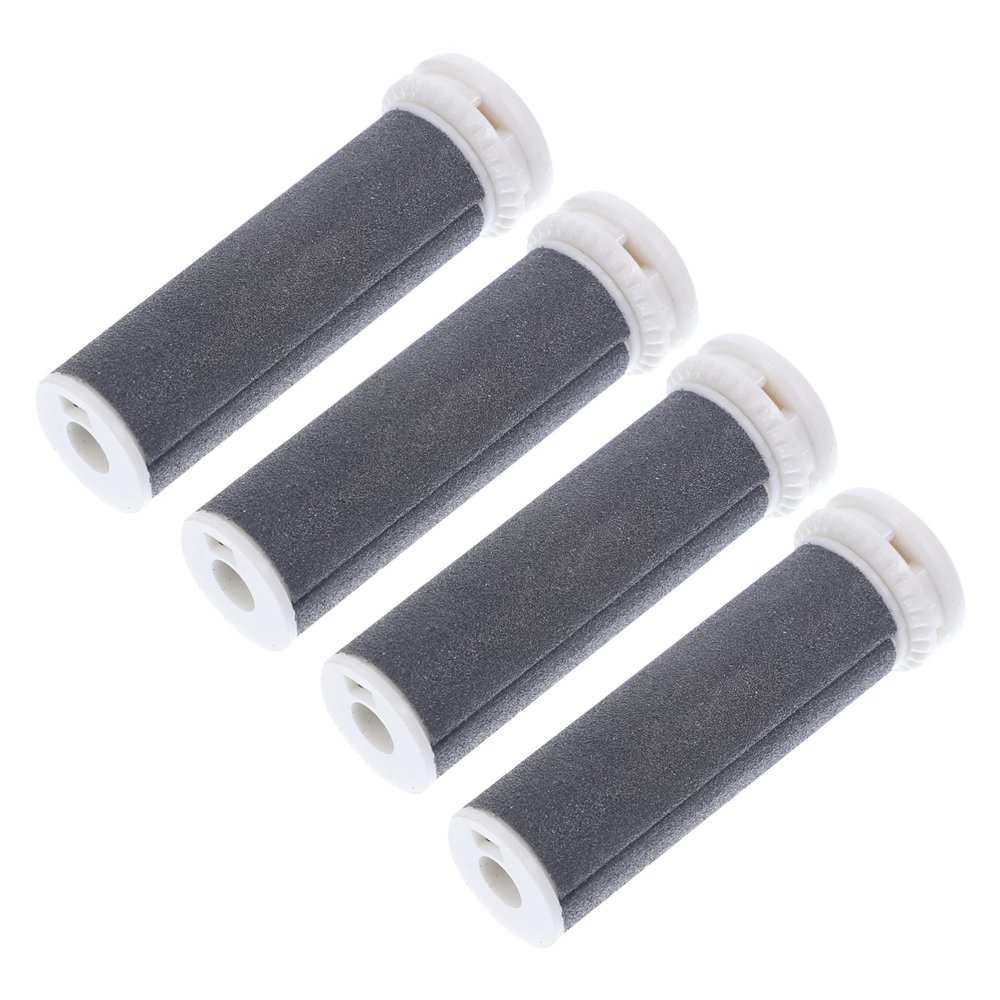 ARTSEWPLY 4pcs Extra Coarse Pedicure Replacement Rollers for Electric Foot File Foot Care Tool for Easy Dead Skin Removal Lightweight Design for Travel and Home Use