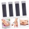 ARTSEWPLY 4pcs Extra Coarse Pedicure Replacement Rollers for Electric Foot File Foot Care Tool for Easy Dead Skin Removal Lightweight Design for Travel and Home Use view 4