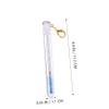 HONMEET 8pcs Eyelash Brush Key Chain Makeup Wands for Eyelash and Eyebrow Portable Beauty Tools for Travel and Daily Use view 3