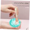 ARTSEWPLY 3pcs Cosmetics Cleaning Tool Makeup Brush Cleaning Pad Scrubber Suction Cups for Travel Home Use view 3