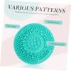 ARTSEWPLY 3pcs Cosmetics Cleaning Tool Makeup Brush Cleaning Pad Scrubber Suction Cups for Travel Home Use view 4