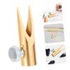 FRCOLOR Elegant Pencil Sharpener Eyebrow Lip Liner Makeup Sharpener for School Supplies Small Portable for Students view 3