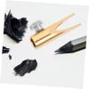 FRCOLOR Elegant Pencil Sharpener Eyebrow Lip Liner Makeup Sharpener for School Supplies Small Portable for Students view 4