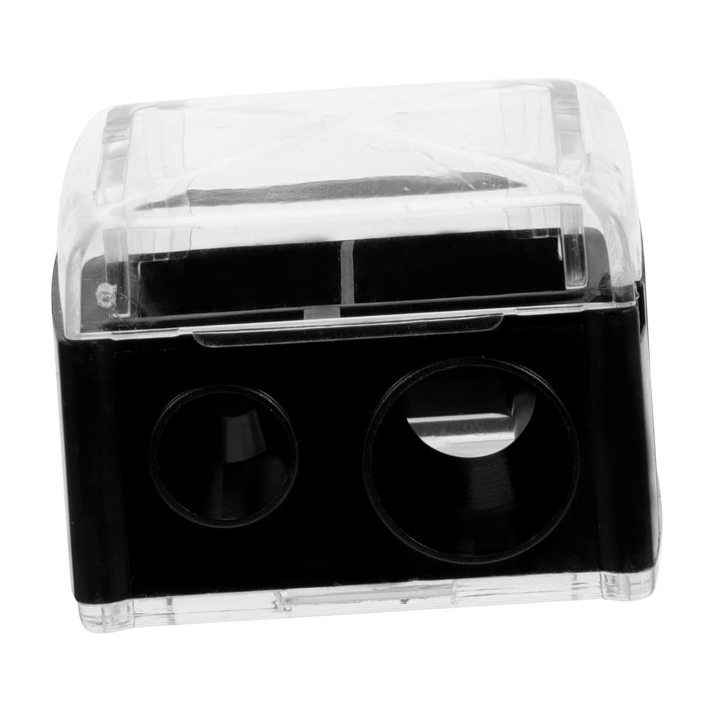 FRCOLOR Cute Pencil Sharpener Double for Eyebrow Lip Liner Women Sharpener Easy to Use Store