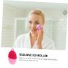 FRCOLOR Silicone Face Roller Cooling Massager for Skin Care Reduces Puffiness and Swelling Improves Circulation for Daily Facial Massage and Relaxation view 3