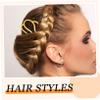 ARTSEWPLY 6pcs Metal Hair Forks for Stylish Buns Teeth Combs Smooth Hair Accessories for Women Girls for Weddings Parties Includes Options view 3