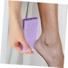 NinthAvenue Basics 4 Pcs Exfoliating Pumice Stone Car Wax Applicator Wax Applicator Pads Skin Foot Massager Scrapers Scrubber Scalp Press on Nails Foot File Cream Nail Clipper Green view 2
