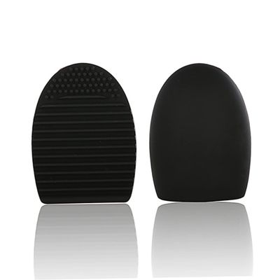 FRCOLOR Silicone Makeup Brush Cleaning Handheld Tool for Effortless Cosmetic Brush Care Portable and Design for Home and Travel Use