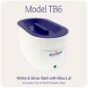 Therabath Professional Thermotherapy TB6 Paraffin Wax Bath with Deep Hydration Paraffin Wax Refills - Helps Relieve Muscle Stiffness - Heat Therapy - Made in USA - 6 lb. Orange Blossom view 2