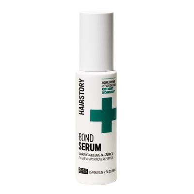 Hairstory Bond Serum, Damage Repair Leave In Treatment, Minimize Breakage, Nourish & Moisturize Strands, Protects from Heat