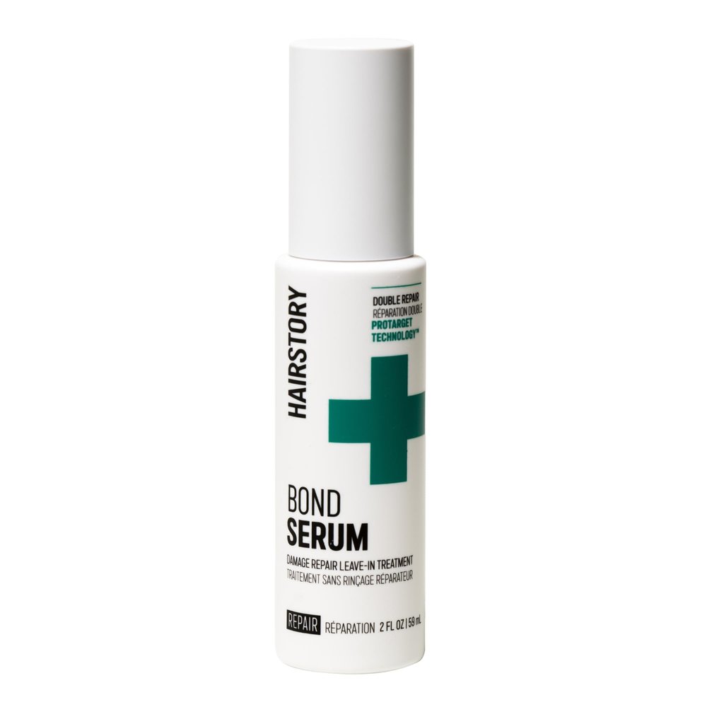 Hairstory Bond Serum, Damage Repair Leave In Treatment, Minimize Breakage, Nourish & Moisturize Strands, Protects from Heat