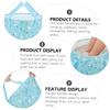 FRCOLOR 1pc Portable Travel Foot Soak Basin Multi-functional Water Basin for Outdoor Camping and Home Use Lightweight and Easy to Carry Sky- view 4