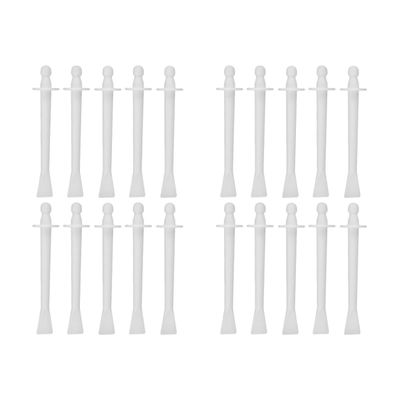 HONMEET 20pcs Nose Hair Trimmer for Men Wax Kit Hair Removal Wax Sticks for Eyebrow Safe Easy to Use