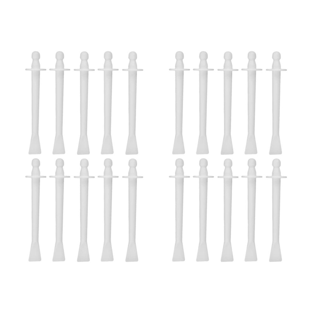 HONMEET 20pcs Nose Hair Trimmer for Men Wax Kit Hair Removal Wax Sticks for Eyebrow Safe Easy to Use