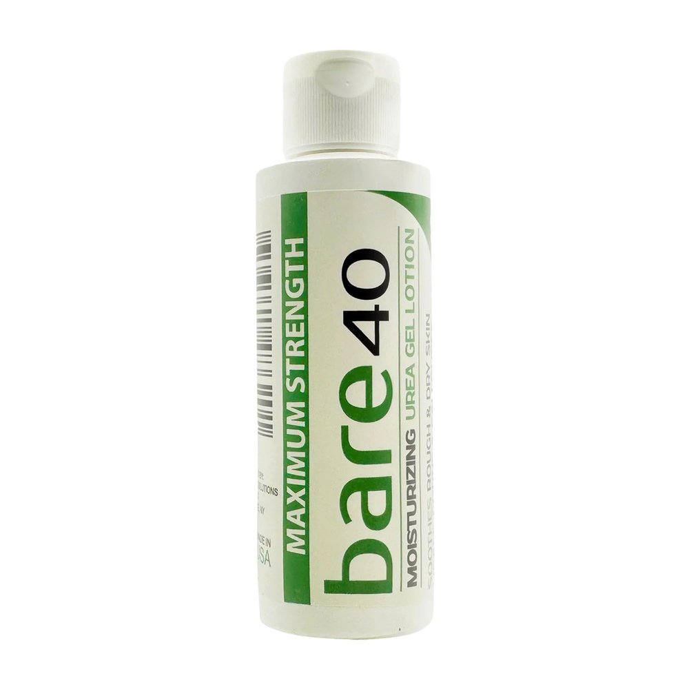 TXLSC LLC Professional Bare 40 Pro lotion with 40% Urea Cream for Dry, rough skin, Hydrating & Exfoliating Formula for Dry Enriched with Tea Tree Oil, Aloe Vera & Jojoba Beads