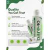 TXLSC LLC Professional Bare 40 Pro lotion with 40% Urea Cream for Dry, rough skin, Hydrating & Exfoliating Formula for Dry  Enriched with Tea Tree Oil, Aloe Vera & Jojoba Beads view 3