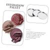 NinthAvenue Basics 60 Pcs Round Eye Shadow Empty Tray Empty Lipstick Palette Case Made Eyeshadow Tin Holder Colourful Eyeshadow Palette Liners Eyeshadow Pallet Eyeshadow Organizer Kit Stainless Steel view 2