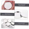 NinthAvenue Basics 60 Pcs Round Eye Shadow Empty Tray Empty Lipstick Palette Case Made Eyeshadow Tin Holder Colourful Eyeshadow Palette Liners Eyeshadow Pallet Eyeshadow Organizer Kit Stainless Steel view 4