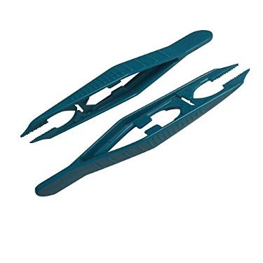 ABS Plastic Forceps/Tweezers (4 1/2") by Lane Instrument, Multiple Quantities Available (70)