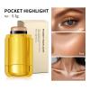 Highlighter Stick Make Up Stick Contouring Stick Blushes Stick Shimmering Highlighters Makeup Stick For Woman view 3