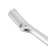 Tweezerman Eyebrow Razor and Mini Tweezer Set with 3 Replacement Blades and Safety Cap (Stainless Steel) view 2