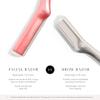 Tweezerman Exclusive Tea Rose Facial Razor view 4