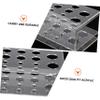HAPINARY Vertical Makeup Brush Storage Rack Acrylic Organizer Makeup Organizers Case view 3